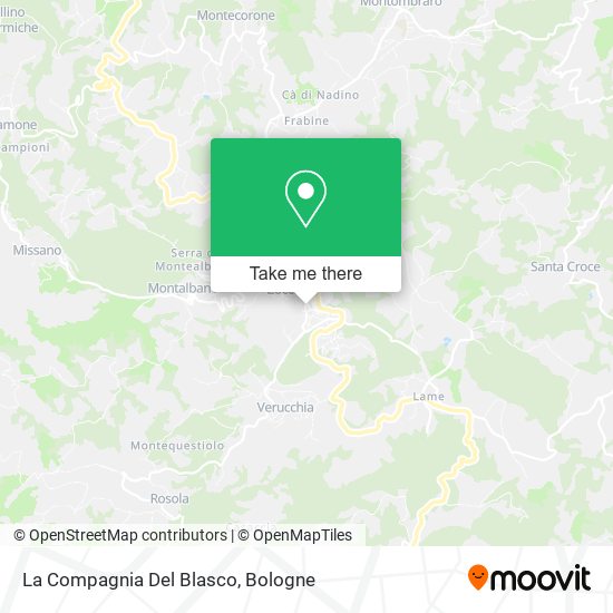 La Compagnia Del Blasco map