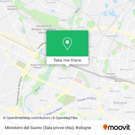 Ministero del Suono (Sala prove chiù) map