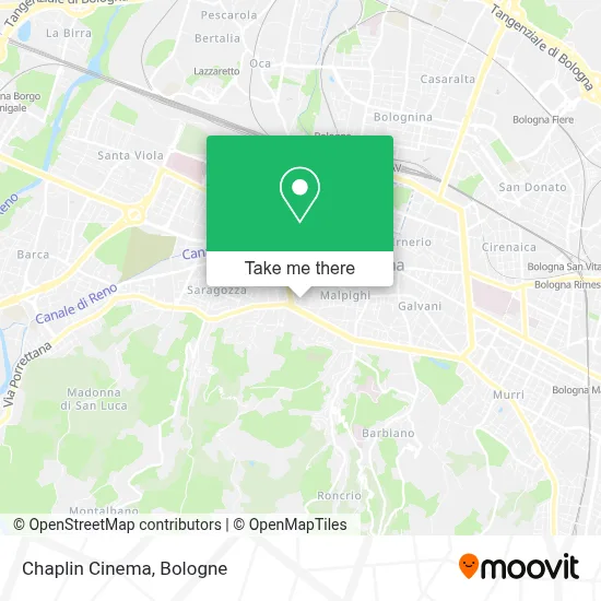 Chaplin Cinema map