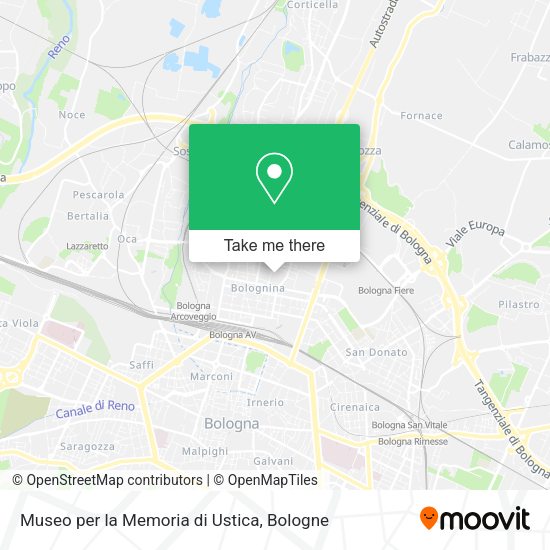 Museo per la Memoria di Ustica map