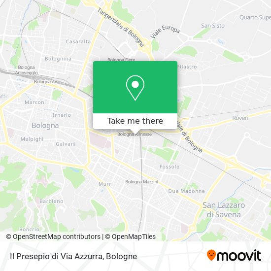 Il Presepio di Via Azzurra map