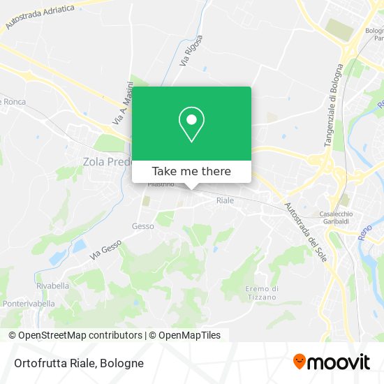 Ortofrutta Riale map