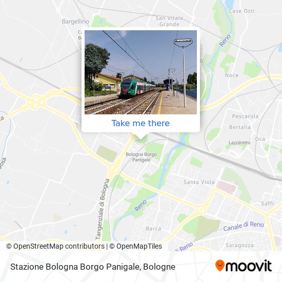 Stazione Bologna Borgo Panigale map