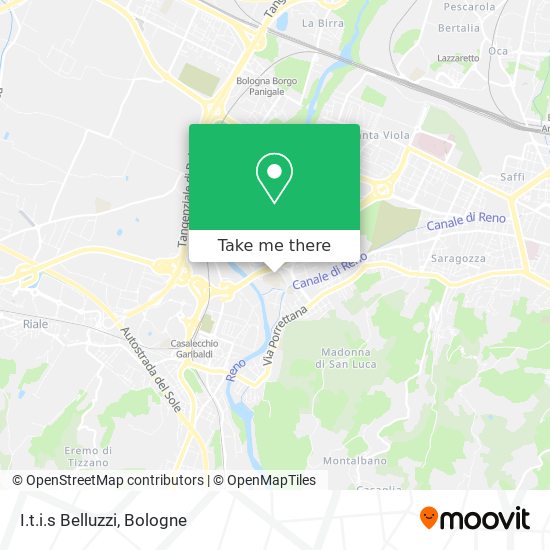 I.t.i.s Belluzzi map