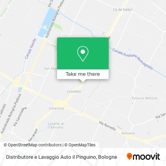 Distributore e Lavaggio Auto il Pinguino map