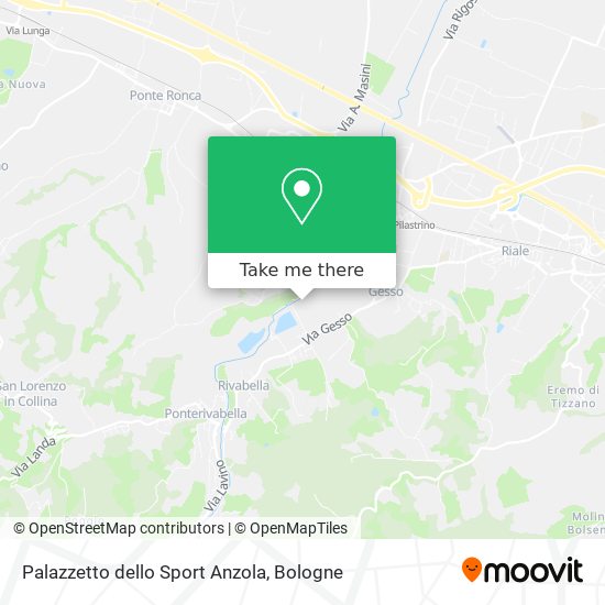 Palazzetto dello Sport Anzola map