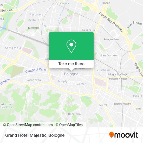 Grand Hotel Majestic map