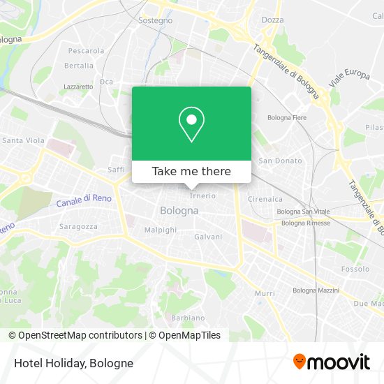 Hotel Holiday map