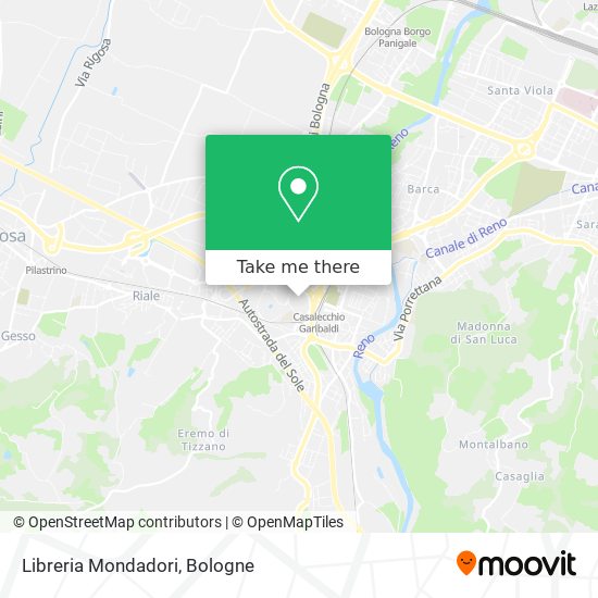 Libreria Mondadori map