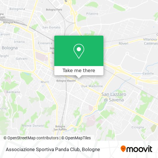 Associazione Sportiva Panda Club map