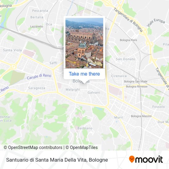 Santuario di Santa Maria Della Vita map
