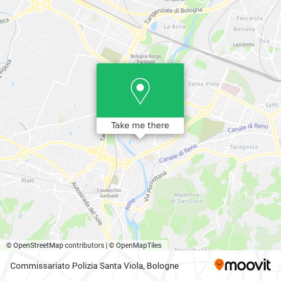 Commissariato Polizia Santa Viola map