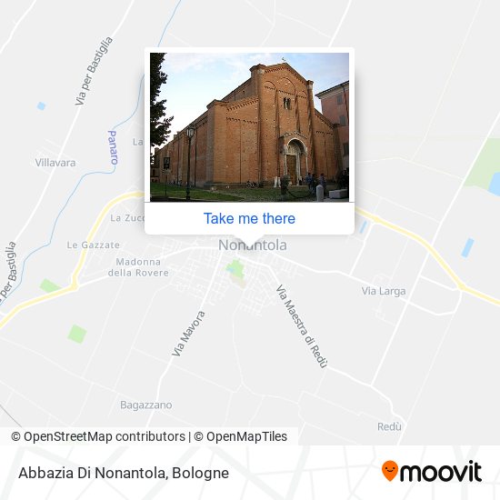 Abbazia Di Nonantola map