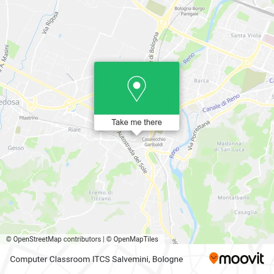 Computer Classroom ITCS Salvemini map