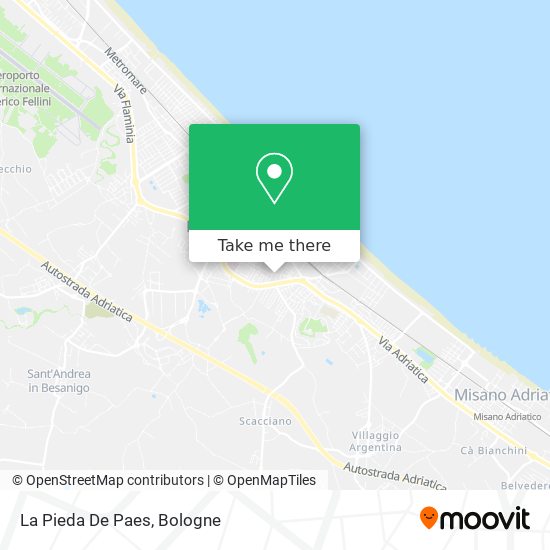 La Pieda De Paes map