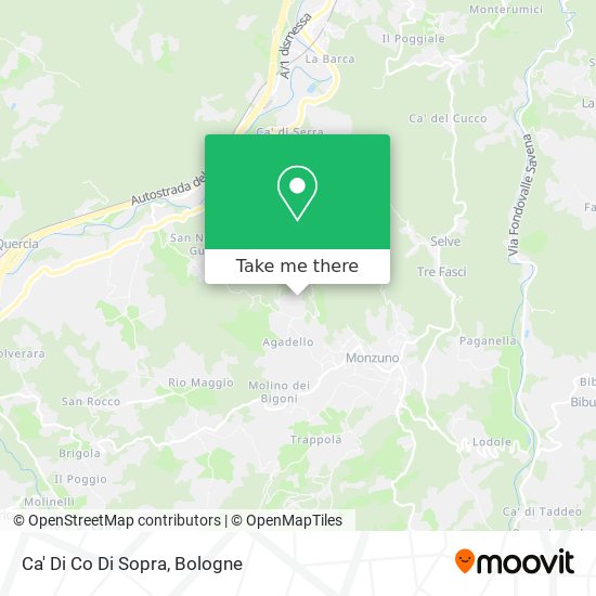Ca' Di Co Di Sopra map