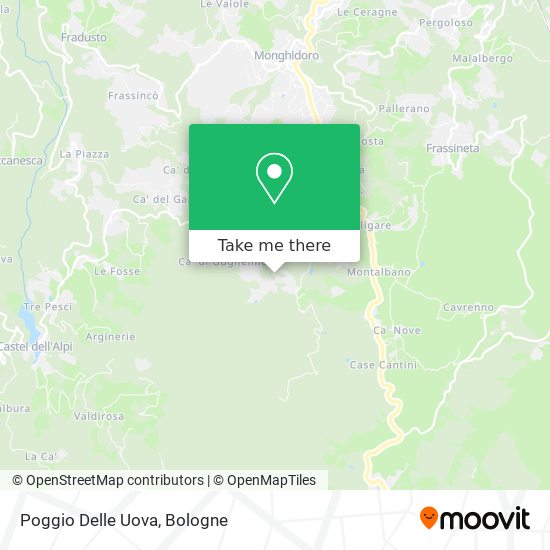 Poggio Delle Uova map