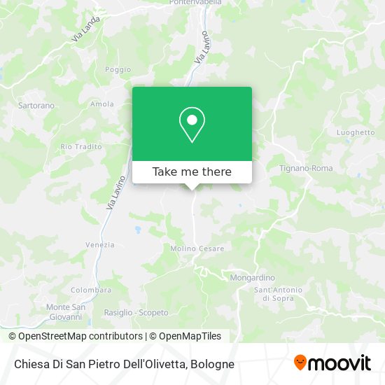 Chiesa Di San Pietro Dell'Olivetta map
