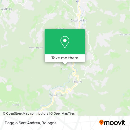 Poggio Sant'Andrea map