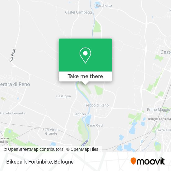 Bikepark Fortinbike map