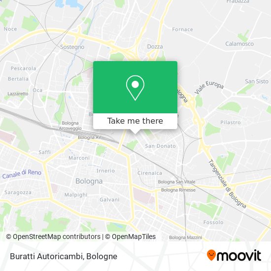 Buratti Autoricambi map