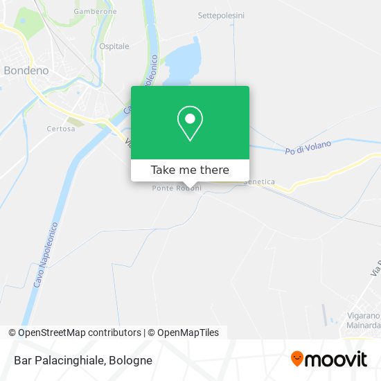 Bar Palacinghiale map