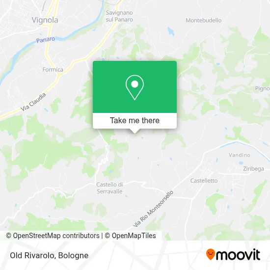Old Rivarolo map