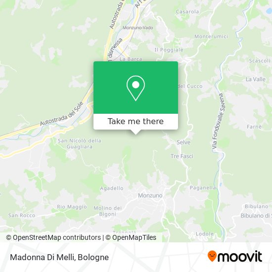 Madonna Di Melli map