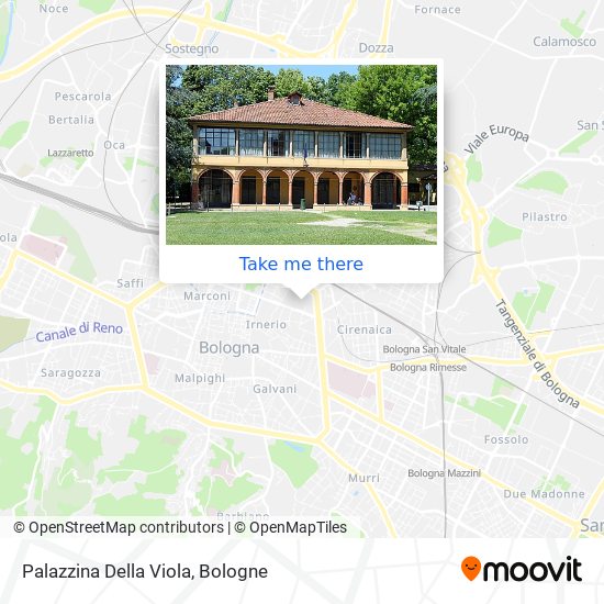 Palazzina Della Viola map