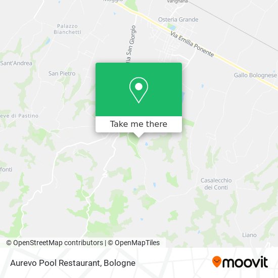 Aurevo Pool Restaurant map