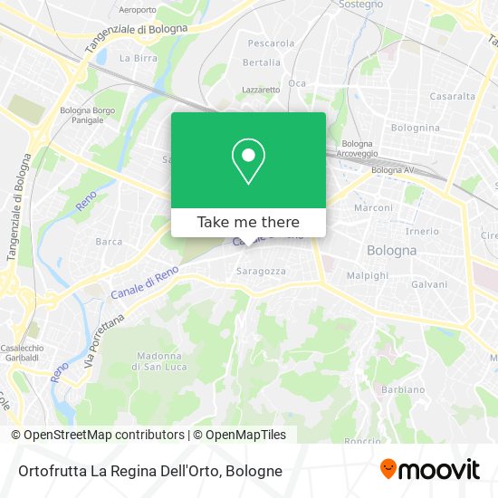 Ortofrutta La Regina Dell'Orto map