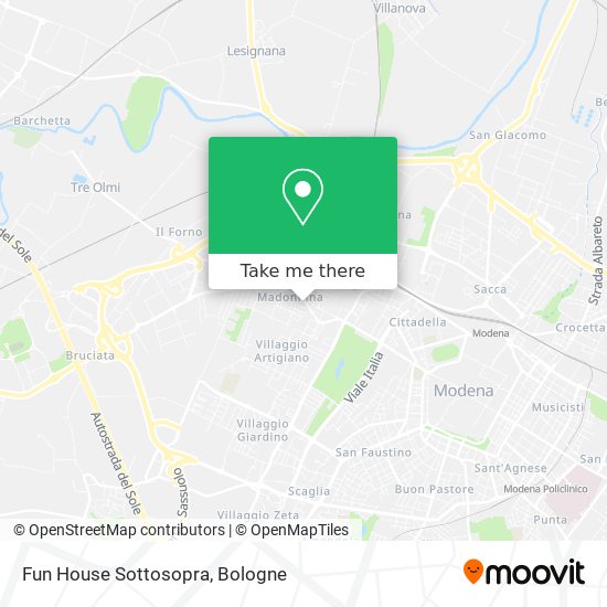 Fun House Sottosopra map