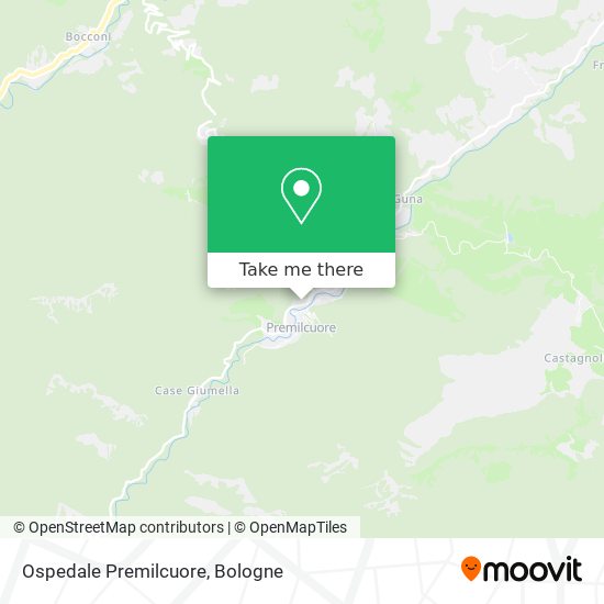 Ospedale Premilcuore map