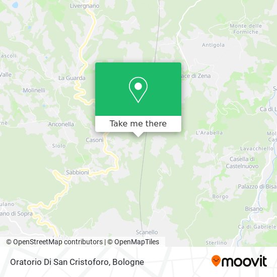 Oratorio Di San Cristoforo map
