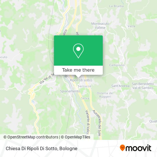 Chiesa Di Ripoli Di Sotto map