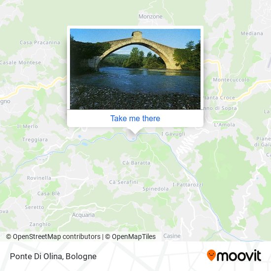 Ponte Di Olina map