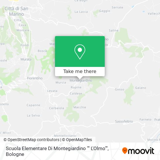Scuola Elementare Di Montegiardino "" L'Olmo"" map