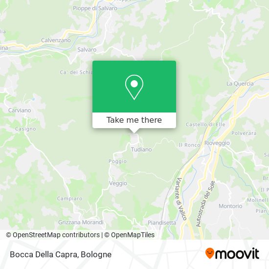 Bocca Della Capra map