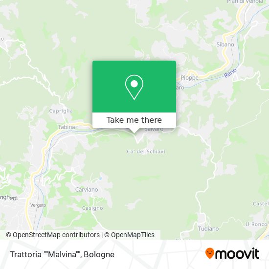 Trattoria ""Malvina"" map