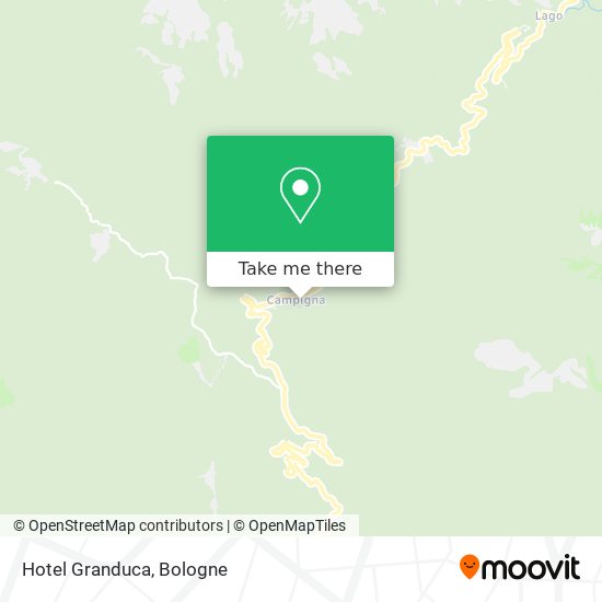 Hotel Granduca map