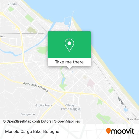Manolo Cargo Bike map