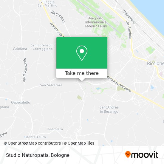 Studio Naturopatia map