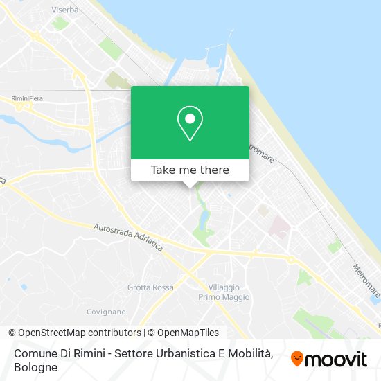 Comune Di Rimini - Settore Urbanistica E Mobilità map