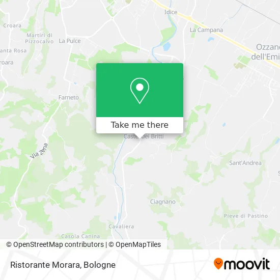 Morara Restaurant map