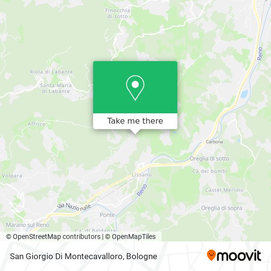 San Giorgio Di Montecavalloro map