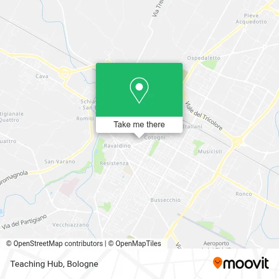 Teaching Hub map