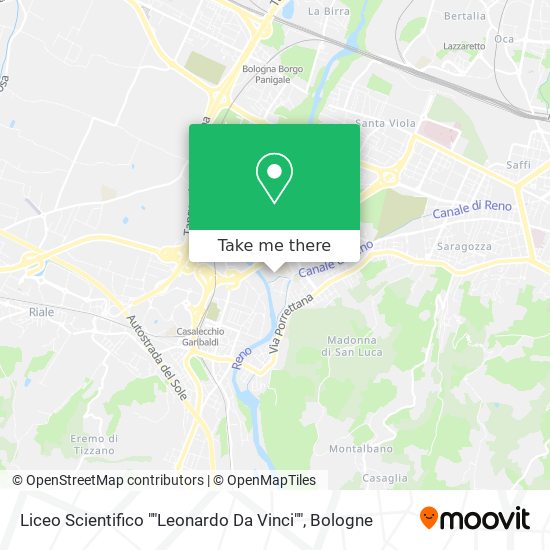 Liceo Scientifico ""Leonardo Da Vinci"" map