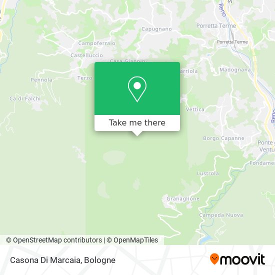 Casona Di Marcaia map