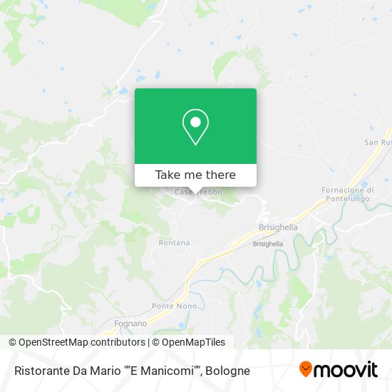 Ristorante Da Mario ""E Manicomi"" map
