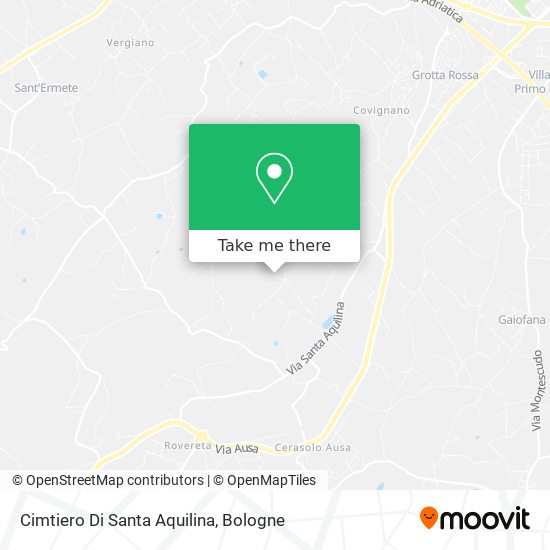 Cimtiero Di Santa Aquilina map